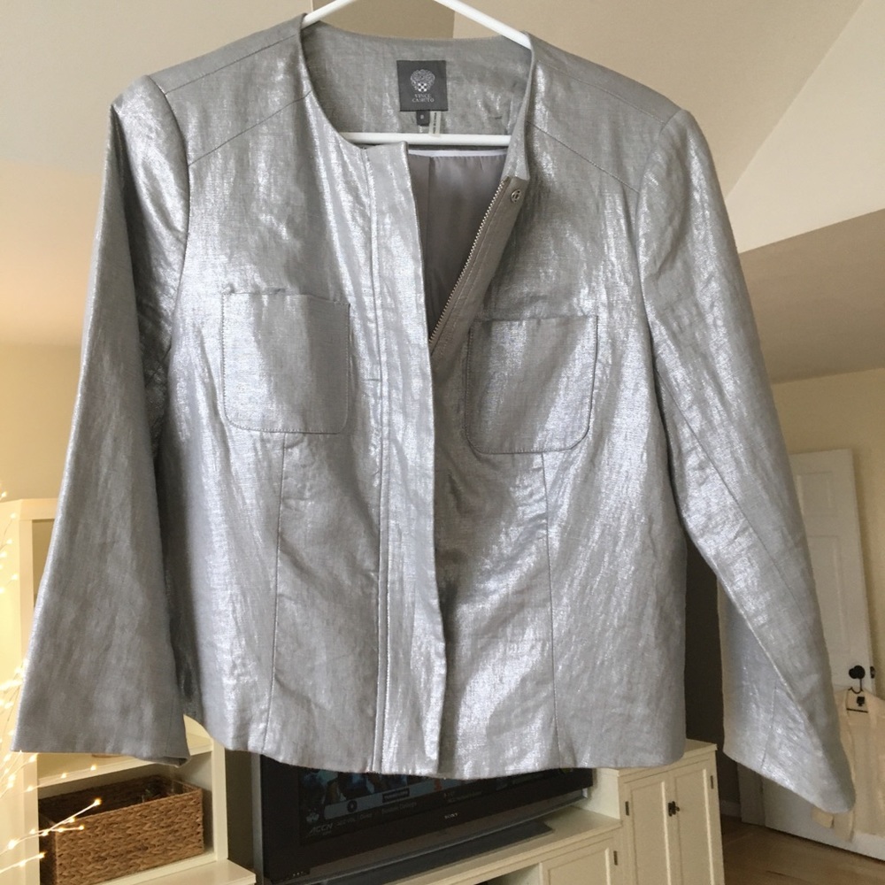 Vince Camuto Silver Jacket 8